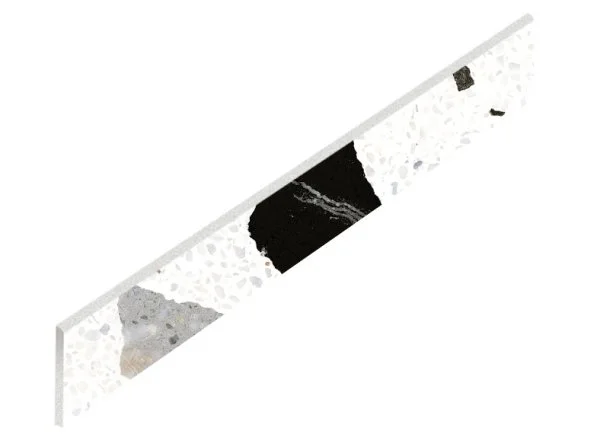 Керамогранит Coliseum Палладио Уайт Плинтус (Натуральный, 7,2х60) в Екатеринбурге