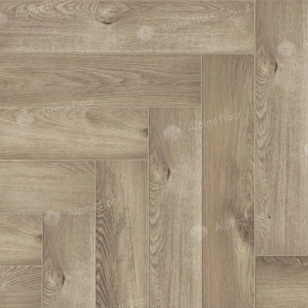 Кварц-виниловая плитка Alpine Floor Parquet Дуб Натуральный Отбеленный ЕСО 16-5 2.5 мм. 43 класс в Екатеринбурге