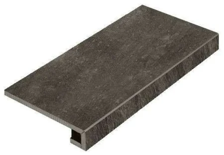 Керамогранит Italon Клаймб Графит ступень угловая правая 33х60 в Екатеринбурге