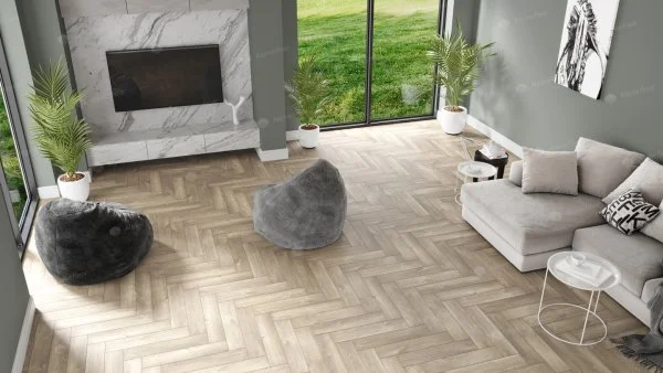 Кварц-виниловая плитка Alpine Floor Parquet Дуб Натуральный Отбеленный ЕСО 16-5 2.5 мм. 43 класс в Екатеринбурге