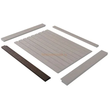 Финишный молдинг LF124A BR396 правый декорированный (42х12х2700мм) в Екатеринбурге