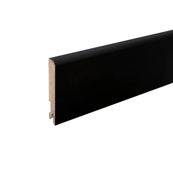 Плинтус MDF Bonkeel 24032 Чёрный Софт (100х16х2400 мм) в Екатеринбурге Плинтус MDF Bonkeel 24032 Чёрный Софт (100х16х2400 мм) в Екатеринбурге