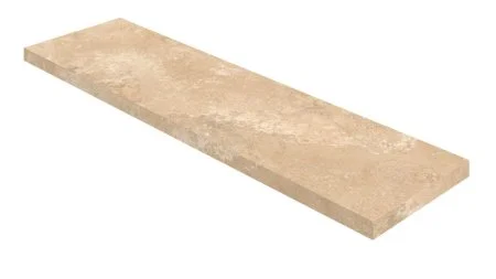 Керамогранит Coliseum Аурелия Беж Ступень угловая правая (Натуральный, 33х120) в Екатеринбурге