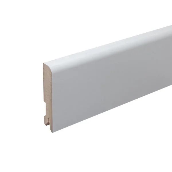 Плинтус MDF Bonkeel 24116 Белый (80х16х2400 мм) в Екатеринбурге Плинтус MDF Bonkeel 24116 Белый (80х16х2400 мм) в Екатеринбурге