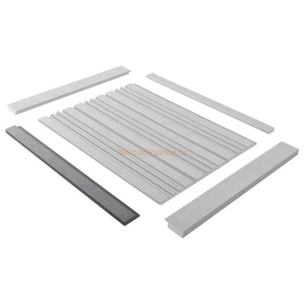 Финишный молдинг LF124A S339S правый декорированный (42х12х2700мм) в Екатеринбурге