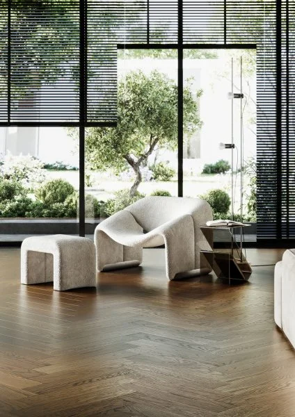 Паркетная доска Quartz Parquet Английская Ёлка Дуб Рустикальный 33-410 в Екатеринбурге