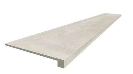 Керамогранит Coliseum Экспо Уайт Ступень фронтальная (Натуральный, 33х60) в Екатеринбурге