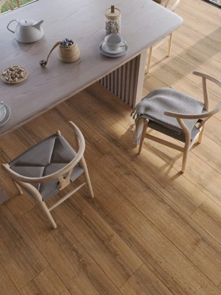 Ламинат Egger PRO 8/33 4V Large Aqua+ Дуб Шерман коньяк коричневый EPL184 в Екатеринбурге