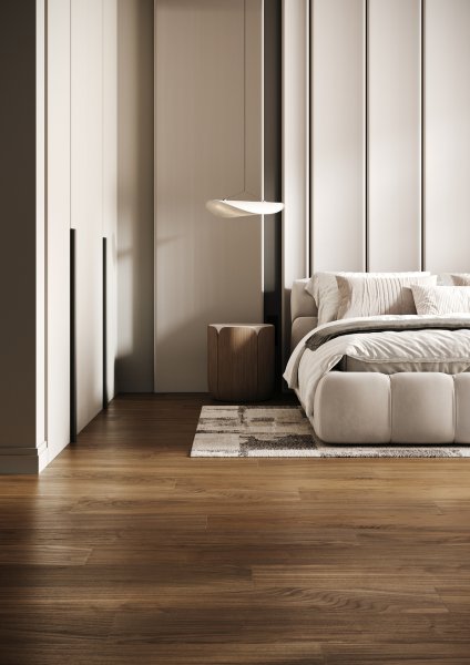 Паркетная доска Quartz Parquet Классик 5 мм Орех Американский 400-29 в Екатеринбурге