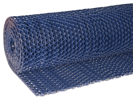 Грязезащитное рулонное покрытие ЗигЗаг Синий 8 мм (1,2 м) Китай в Екатеринбурге