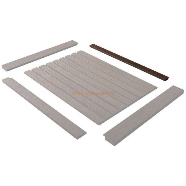 Финишный молдинг LF124B BR396 левый декорированный (31х12х2700мм) в #REGION_NAME_DECLINE_PP#