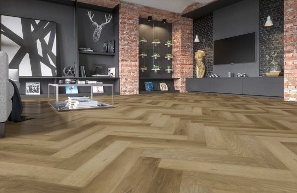 Кварц-виниловая плитка Fargo Parquet 4мм 33-2187-09 Дуб Афины (Градиент) в Екатеринбурге