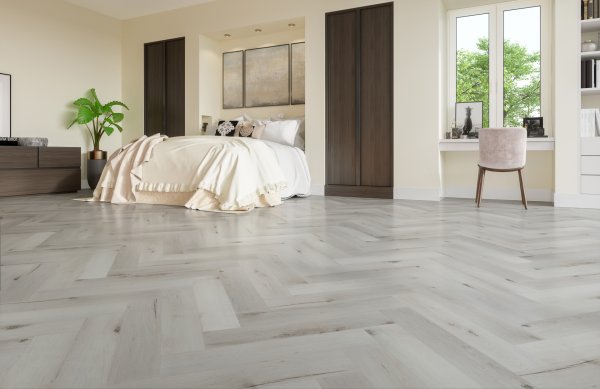 Кварц-виниловая плитка Fargo Parquet 4мм 33-DL1601 Дуб Снежный (Градиент) в Екатеринбурге
