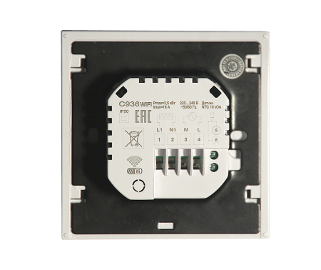 Терморегулятор CALEO С936 Wi-Fi встраиваемый, цифровой, программируемый, 3,5 кВт в Екатеринбурге