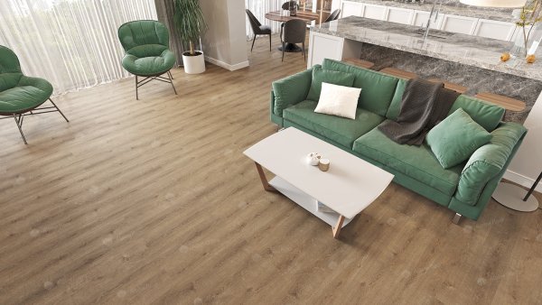 Каменно-полимерная плитка Alpine Floor Solo Ларгетто ECO 14-3, 3,5 мм 34 класс в Екатеринбурге