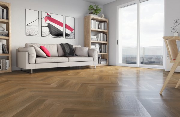 Кварц-виниловая плитка Fargo Parquet 4мм 33-63W948 Дуб Монако (Градиент) в Екатеринбурге