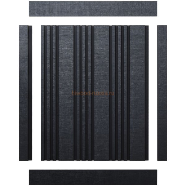 Финишный молдинг LF124B BK114K левый декорированный (31х12х2700мм) в #REGION_NAME_DECLINE_PP#