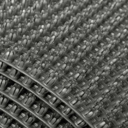 Щетинистое покрытие Альфа-Стиль 128 Серый металлик - 0,9х15 м. пог в Екатеринбурге