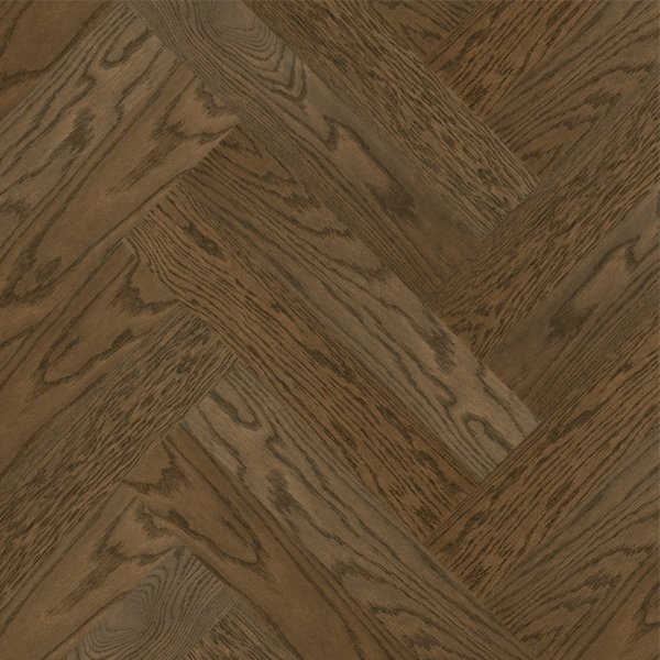 Паркетная доска Quartz Parquet Английская Ёлка Дуб Брауни 33-413 в Екатеринбурге