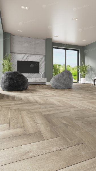 Каменно-полимерная плитка Alpine Floor Parqet Light Дуб Натур. Отбеленный ECO 13-5, 4 мм 43 класс в #REGION_NAME_DECLINE_PP#