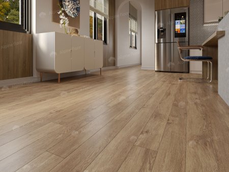 Каменно-полимерная плитка Alpine Floor Grand Sequoia Village Гевуина ECO 11-707 4мм, 43 класс в Екатеринбурге